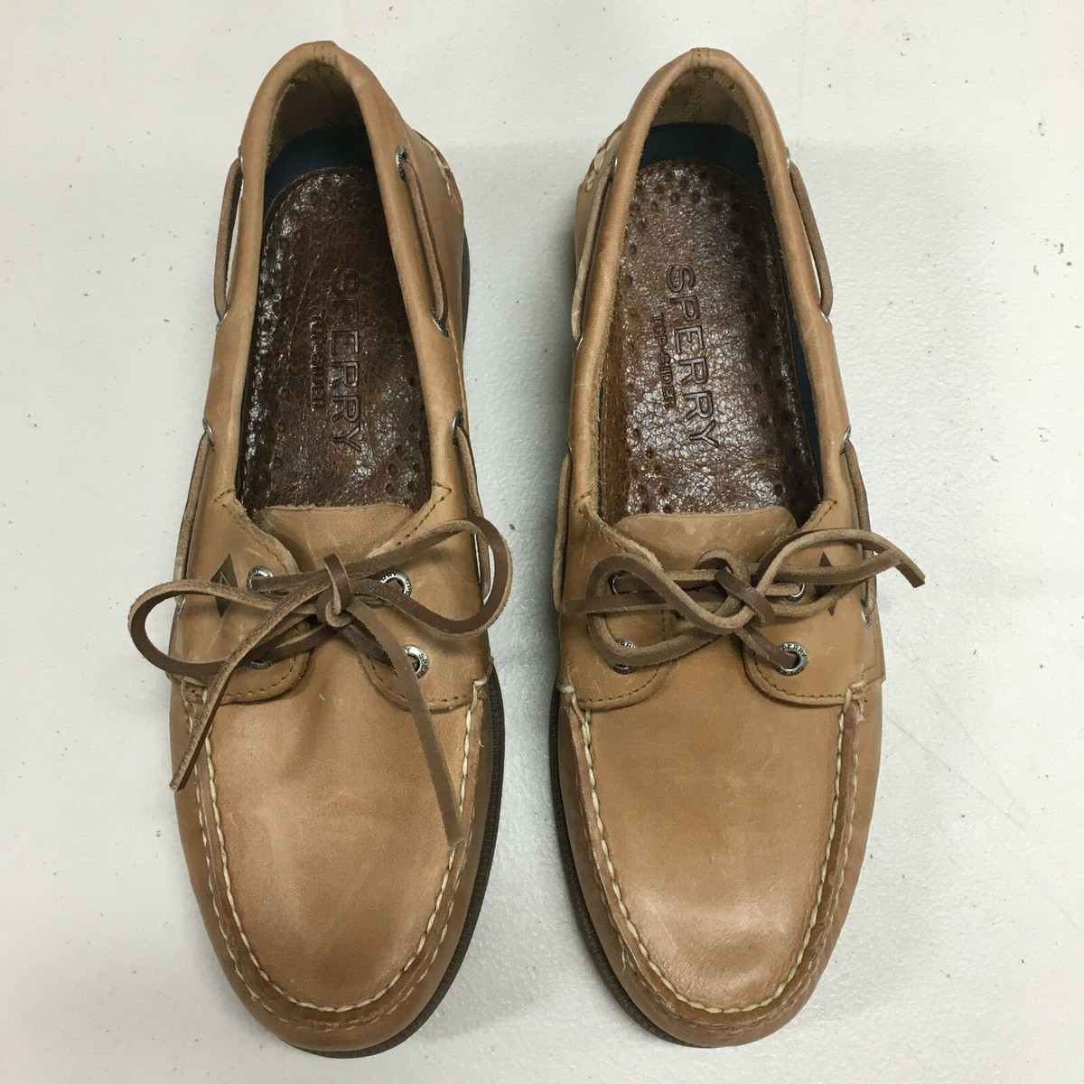 Sperry Men's Authentic Original A/O Sahara Leather Boat Shoe Sperry Men's Authentic Original A/O Sahara Leather Boat Shoe