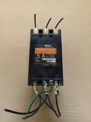 Fuji Electric FHF-TA/5/250 Power Filter, 5A, 250V AC