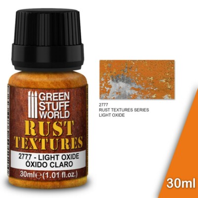 Rust Textures - LIGHT OXIDE RUST 30ml - paste texture oxidation imitation effect