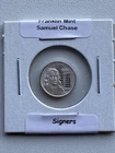Franklin Mint Sterling Silver Medal Signers of the Declaration Samuel Chase