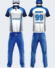 CRICKET CUSTOM MADE CLOTHING UNIFORM COLOR KITS