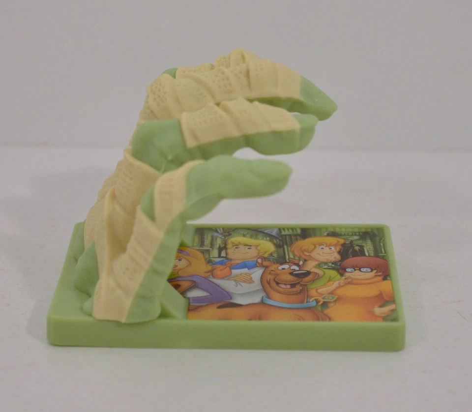 RARO 2014 Zombie Monster Pinza de Mesa Mano 3" McDonald's EUROPA Juguete Scooby-Doo Foto 3 de 4