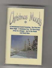 CHRISTMAS MOODS - 14 INSTRUMENTAL CAROLS-UK TRING LABEL CASSETTE-EXCELLENT.
