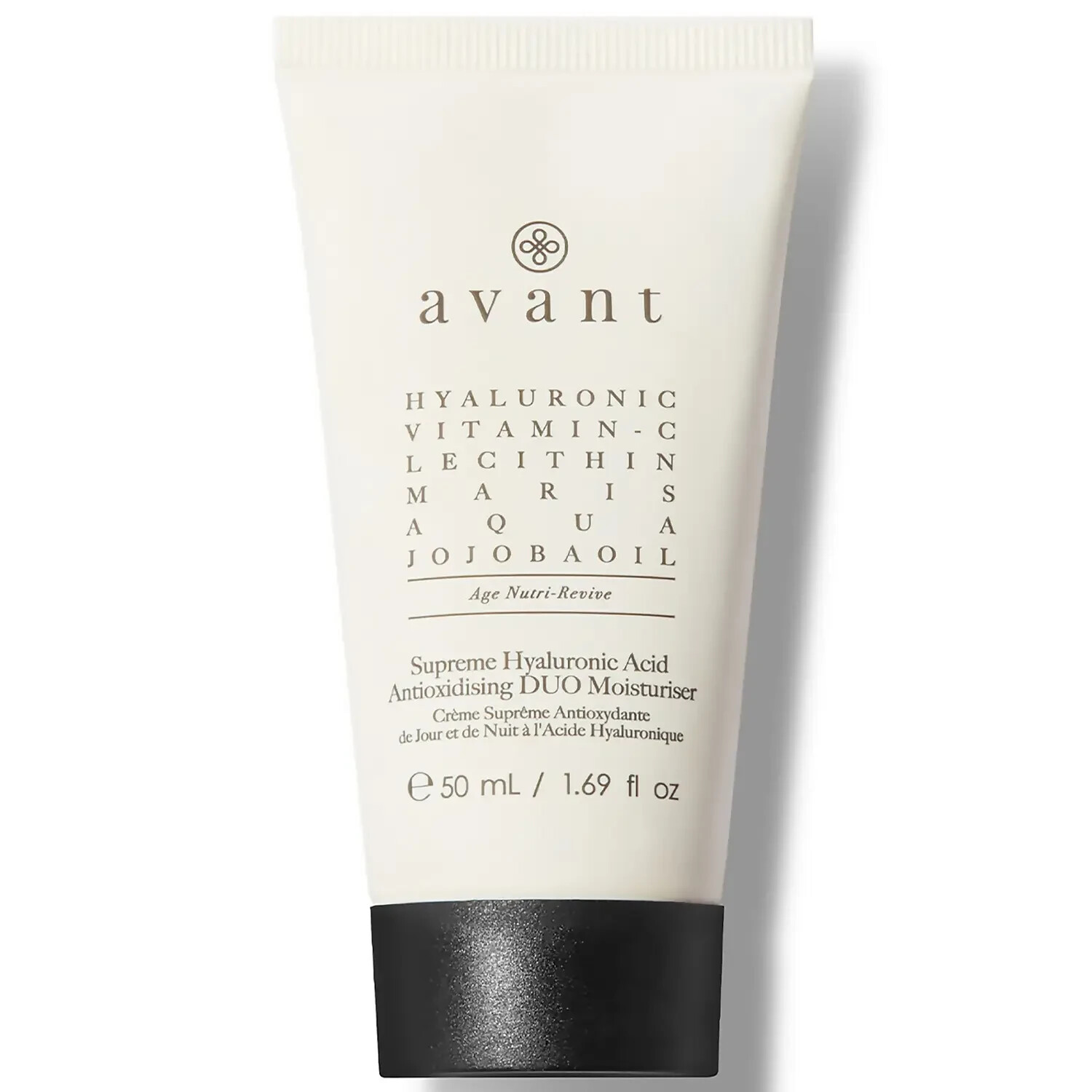 Crème anti-oxidante jour et nuit à l'acide hyaluronique anti-âge