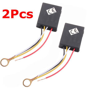 2X 3Way Touch Sensor Switch Control for Repairing Lamp Desk Light Bulb Dimmer US