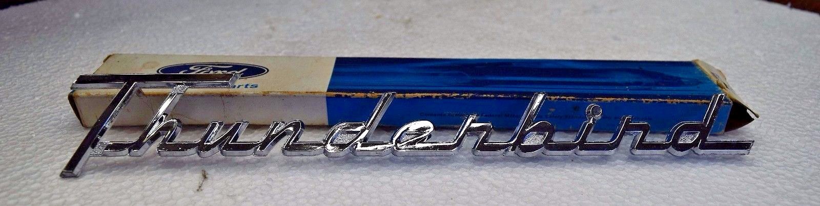 NOS 55 - 56 Thunderbird Script | eBay