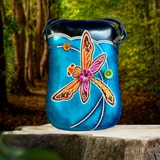 Turquoise & Willow Handmade Leather Fox Crossbody - Red