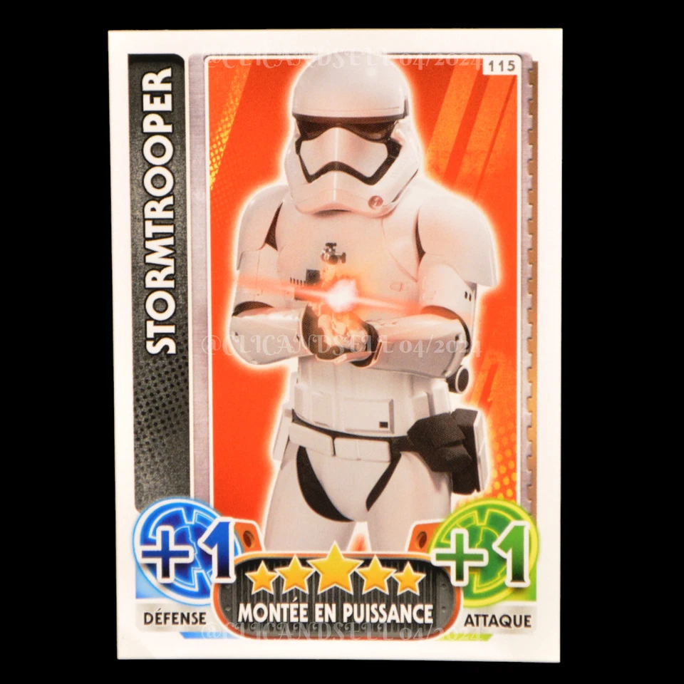 carte topps STAR WARS Force Attax Stormtrooper : 115 - Photo 1/1