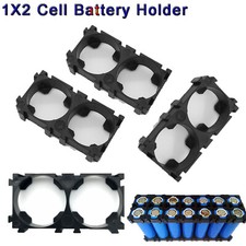 18500/18650 Battery 1X2 Cell Spacer Radiating Shell Holder Plastic Heat Bracket