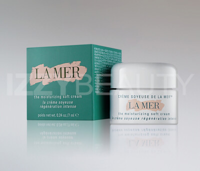LA MER The Moisturizing Soft Cream Mini Sample Travel Sized .24 oz / 7 ml