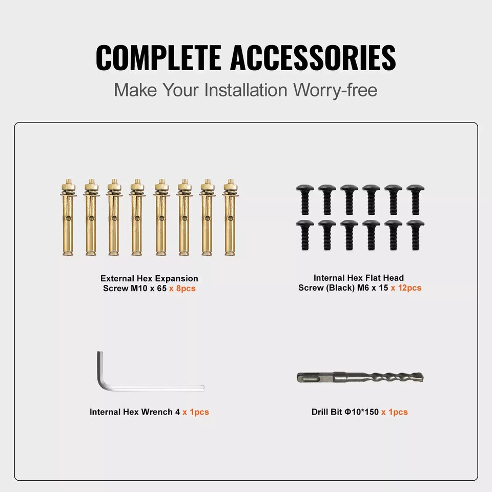 Uimoso Outdoor Steps Handrail Aluminum Hand Rail Stair Railing ...