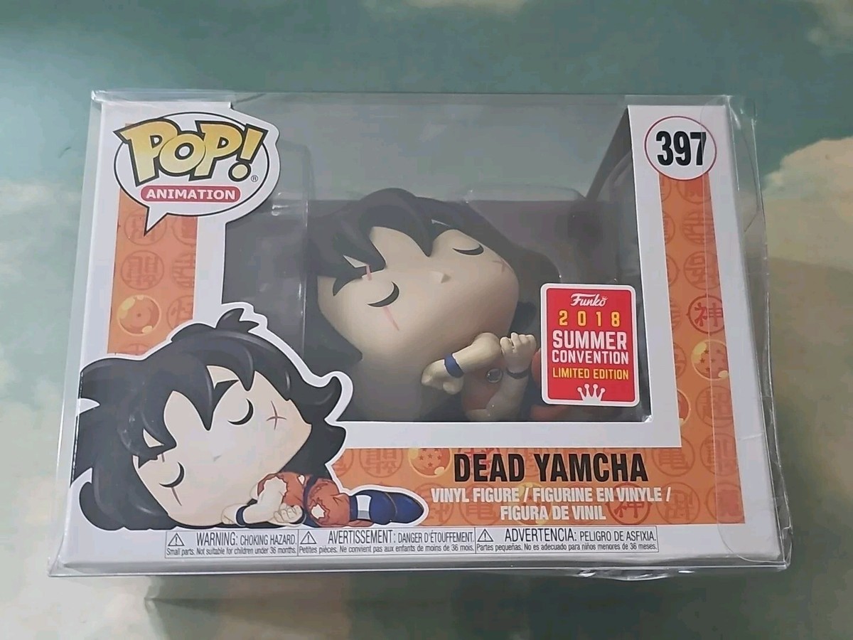 popo Funko Pop Dragon Ball Z Dead Yamcha + Protector | eBay