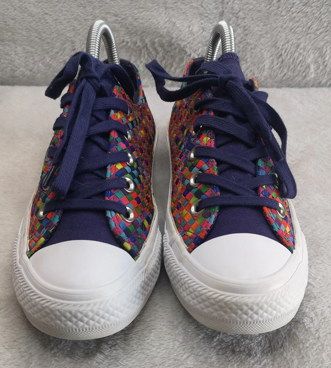 Rainbow best sale coloured converse