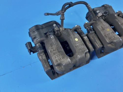 11-16 BMW F10 528I 535I 528XI 535XI REAR BRAKE CALIPERS ACTUATORS W/ PADS EMF - Picture 3 of 14