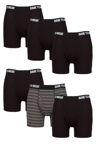 Boxer uomo buco della serratura bambù buco della serratura semplice e a righe SOCKSHOP osare indossare - confezione da 6 - Foto 13 di 14