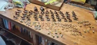Marx miniature Charge of the Bengal Lancers playset parts.