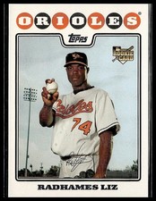 Radhames Liz *ROOKIE CARD* (RC) 2008 Topps #78. rookie card picture