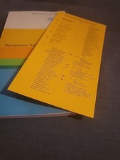 📘 Olympia Kulturprogramm München 1972 – Otl Aicher Design - Olympischer Sommer 