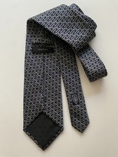 GUCCI LOGO SILK TIE 57X3. 5/8" NEW.ITALY