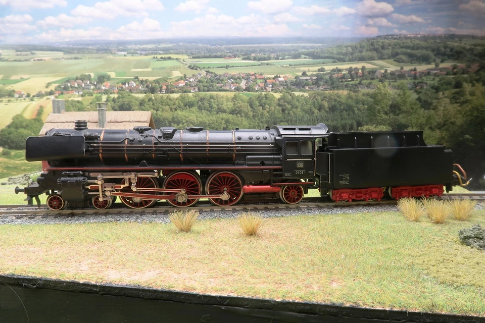 Märklin-Primex Spur H0 3193 Dampflok mit Tender BR 01 081 DB Ep.III RAUCHSATZ - Bild 2 von 4