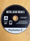 Metal Gear Solid 3: Subsistence Sony PlayStation 2, 2006 Disc Only, Tested