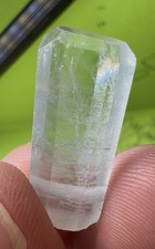 Gebohrter Aquamarin Edelstein Mineralien Kristall Heilstein Anhänger (Pakistan)