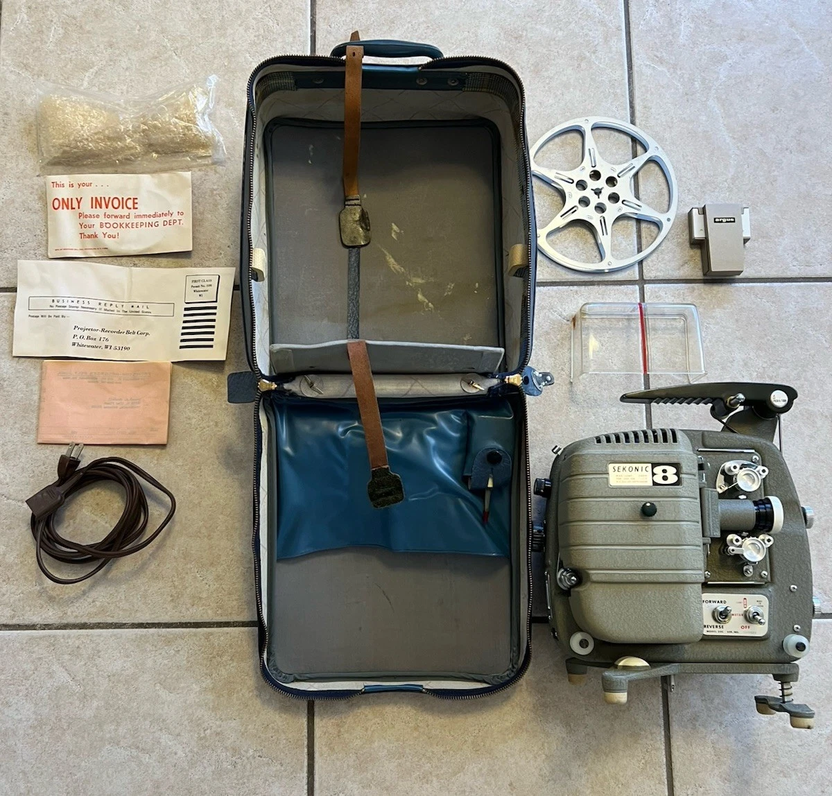 Sekonic 8mm Movie Film Format Vintage Movie Movie Projectors for
