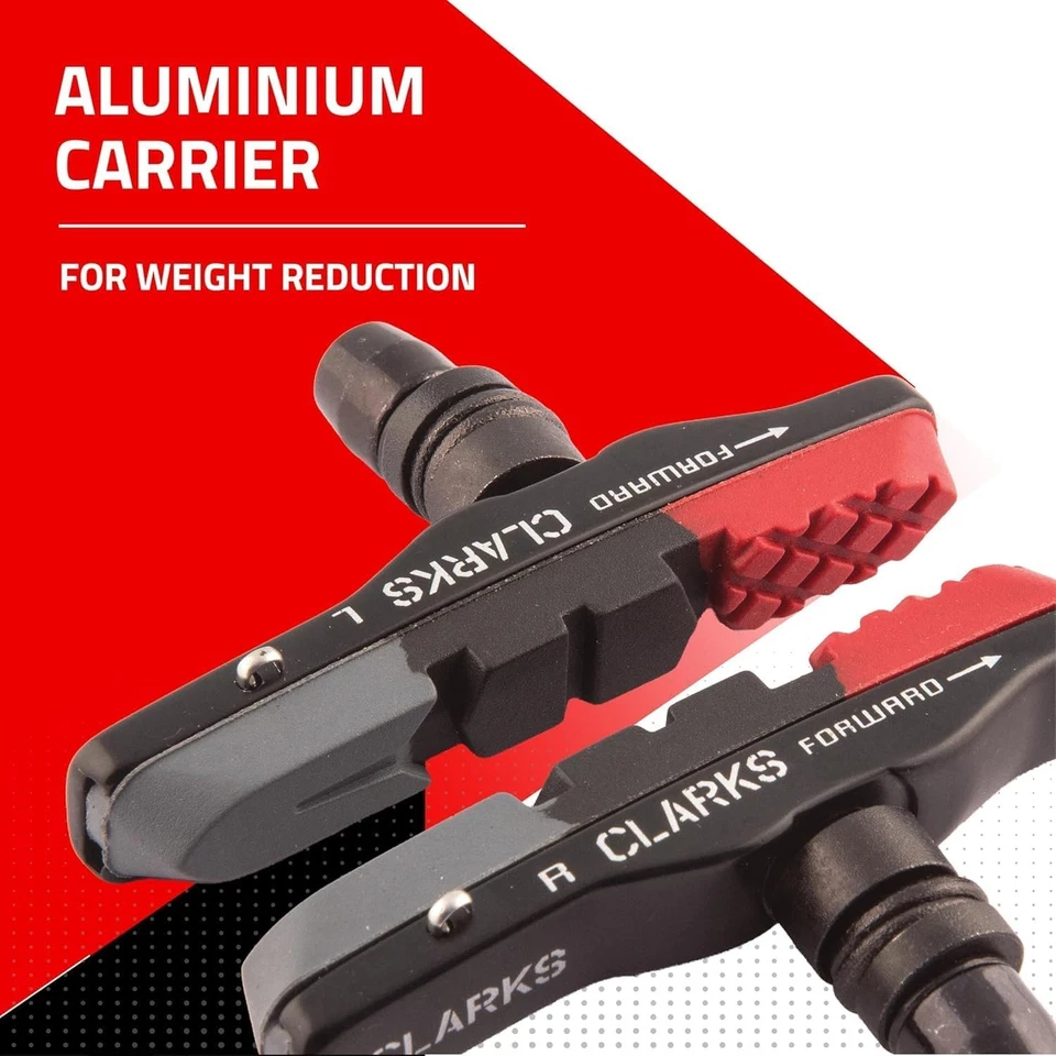 Clarks Cycle Systems MTB Elite Triple Compound Cartucho Intercambiable Pastillas Freno Foto 2 de 4