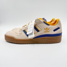 adidas Forum CL Low Men's 7 Wonder White/Preloved Violet/Preloved Yellow JQ2655