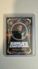 Andraya Carter 🔥2025 Panini Donruss WNBA Voices of The Game On Card Auto #VS-AC