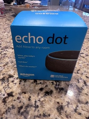 Amazon Echo Dot (3rd Generation) Smart Speaker with Alexa - Charcoal