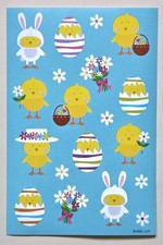 Happy Easter Sticker sheet.