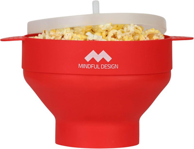 The Original  Collapsible Microwave Popcorn Popper - Silicone Bowl, Bpa-Free & D