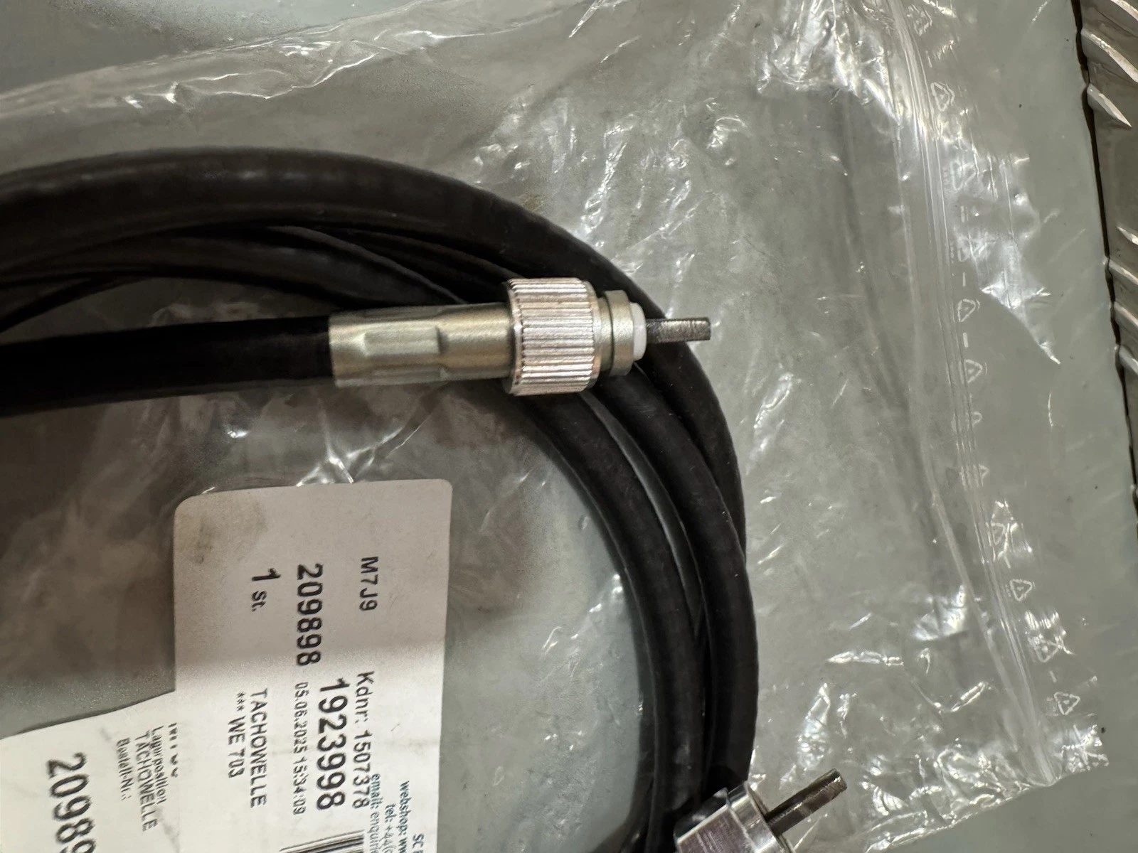 SC Parts Speedometer Cable For Jaguar Mark II 68' Length 209898 Brand New 4