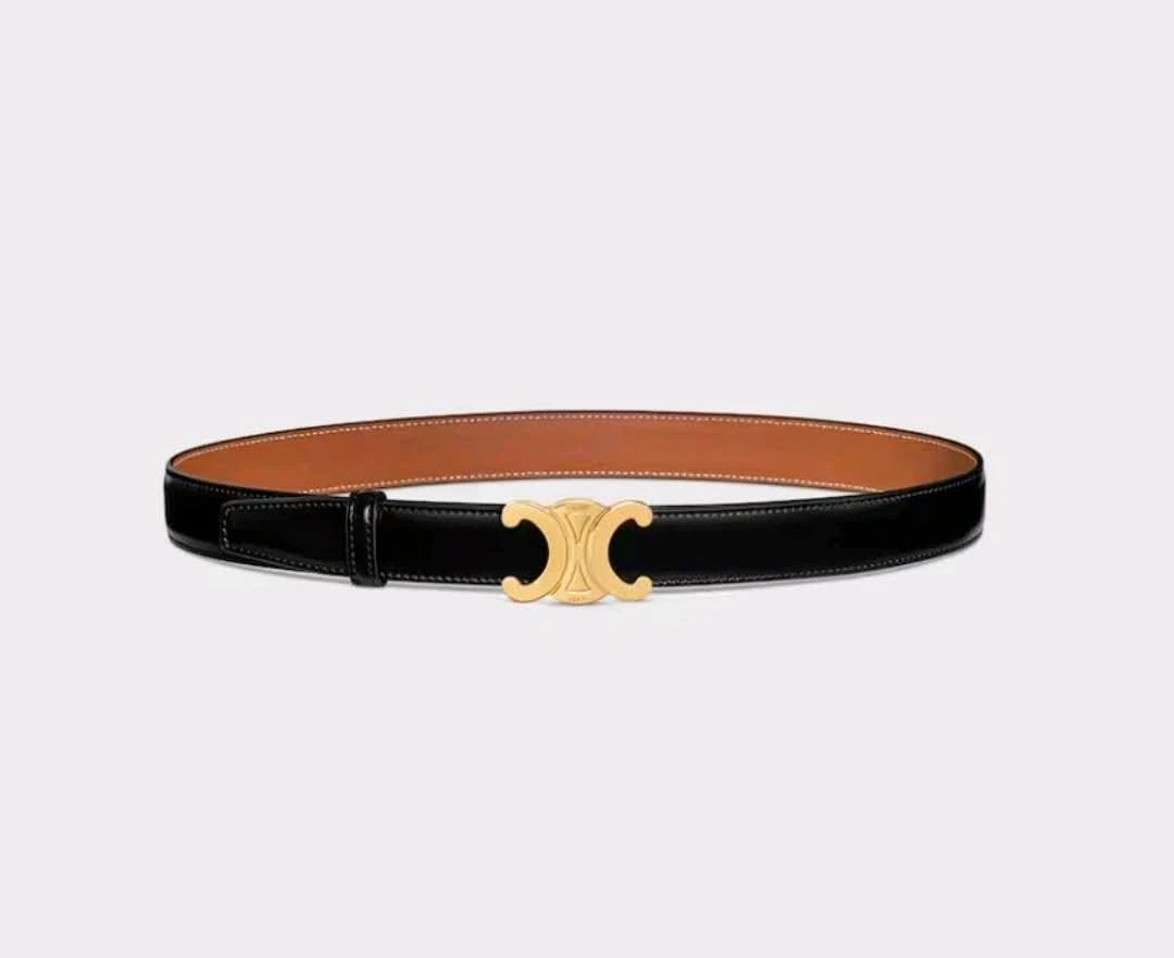 Black Leather CELINE Belts for Women for sale | eBay