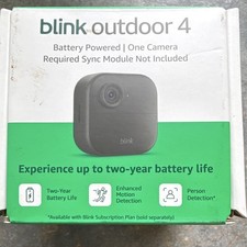 Blink Outdoor 4 1080p Wireless Wi-Fi Battery ...