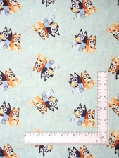 Fabric With Bluey Bingo Characters By The Yard Cartoon CP80835 Cotton by Springs