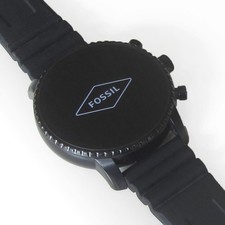 Smartwatch Fossil Q Explorist HR Gen4 DW6F1 con cinturino in silicone nero