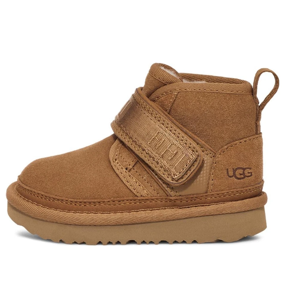 UGG TODDLER NEUMEL SNAPBACK - 1130757T - CHESTNUT ***FINAL SALE ITEM*** - Image 2 of 4