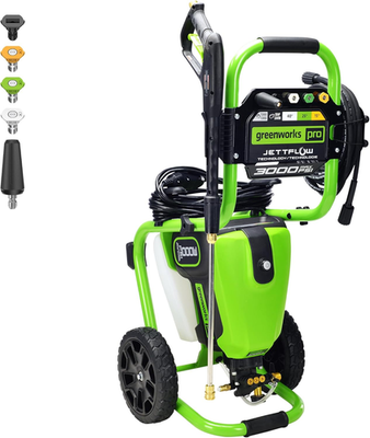 #ad Greenworks 3000 PSI 2.0 GPM Max Brushless Electric Pressure Washer 15° 25° $490.74