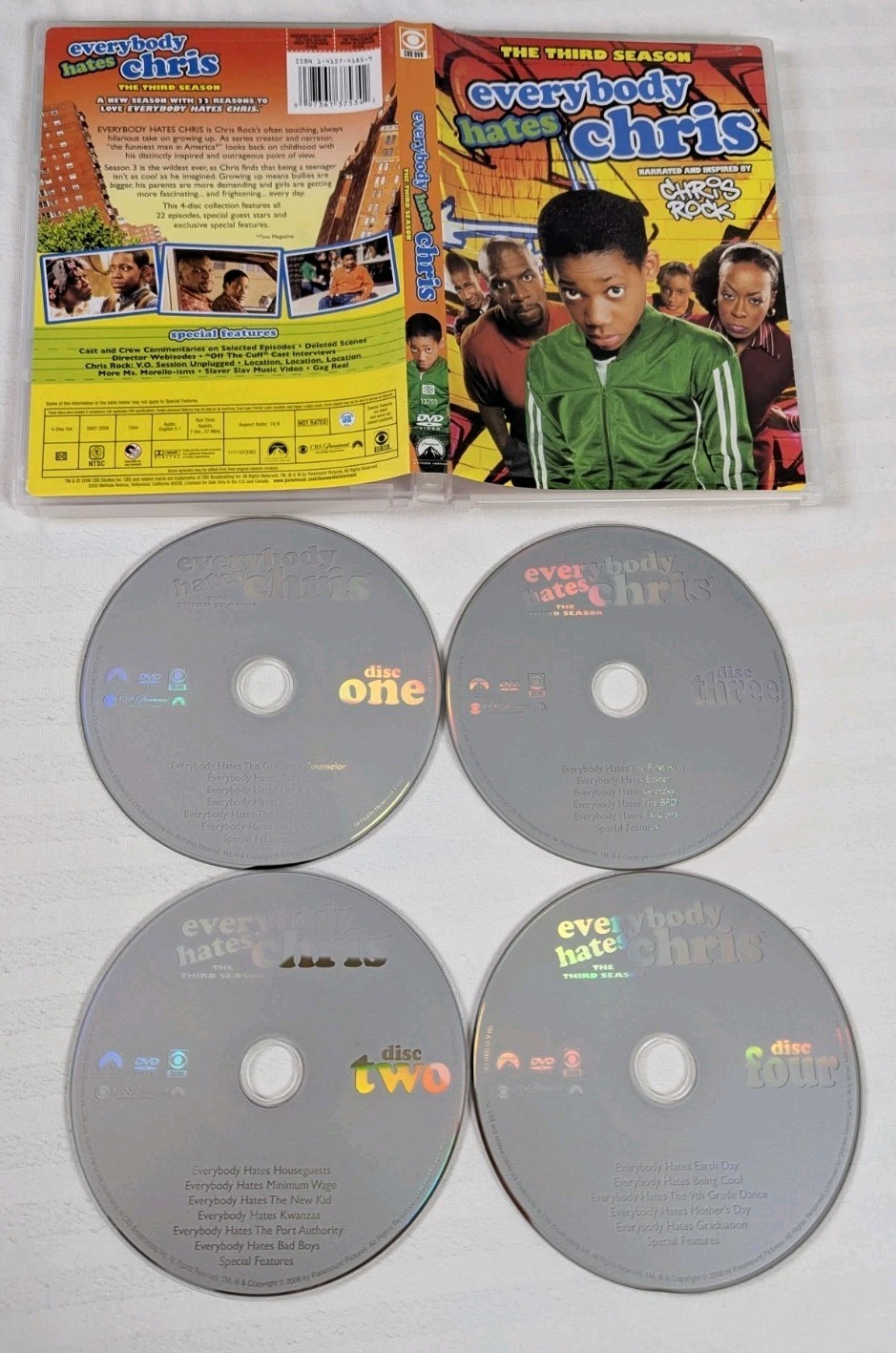 Everybody Hates Chris - The Complete Series (DVD, 2009, Multi-Disc Set)