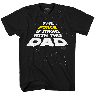 Mad Engine Star Wars T-Shirt Schwarz Kurzarm Rundhalsausschnitt Baumwolle S M
