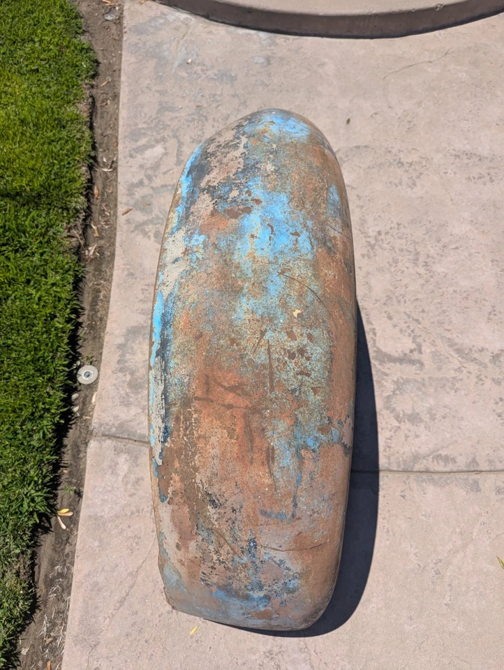 1942 1946 1947 FORD 1/2 TON PICKUP TRUCK REAR DRIVER SIDE FENDER LH 42-47 - Image 4 of 4