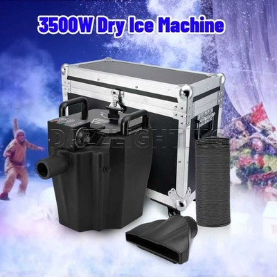 PAIDUN 3500W Dry Ice Fog Machine Low Lying Smoke Effect Wedding Party Show Event