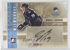 2011-12 ITG Heroes and Prospects Gabriel Bourque #A-GB Rookie Auto RC 0c2
