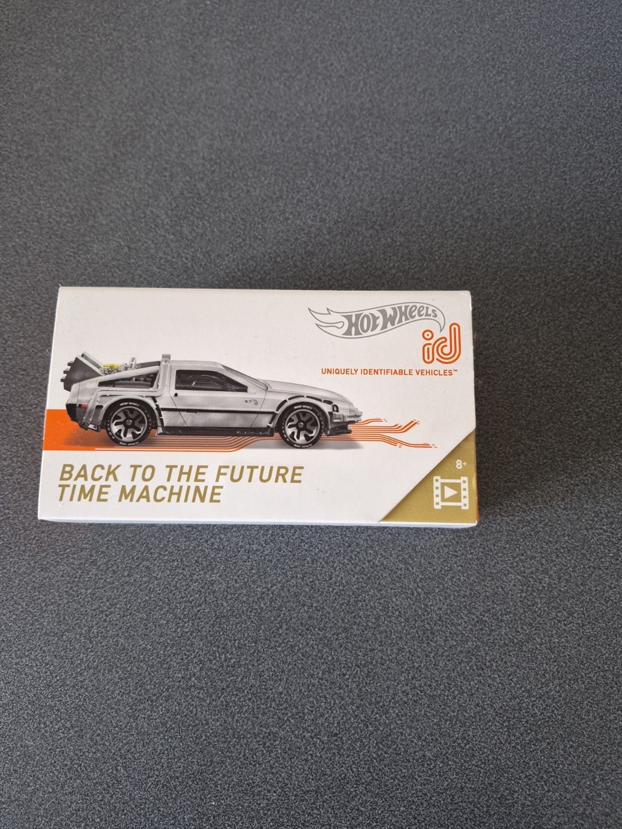 Hot Wheels ID Series Back To The Future Time Machine DeLorean DMC