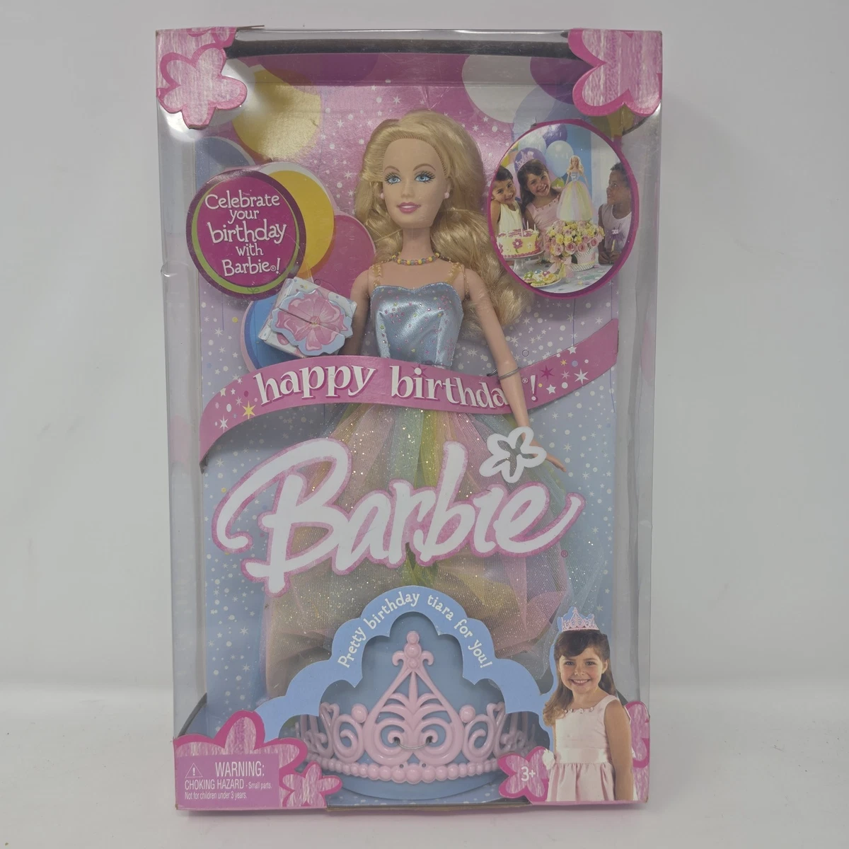 バービー人形/2005 Mattel Barbie 2005 Year Manufactured Happy Birthday Barbie Dolls