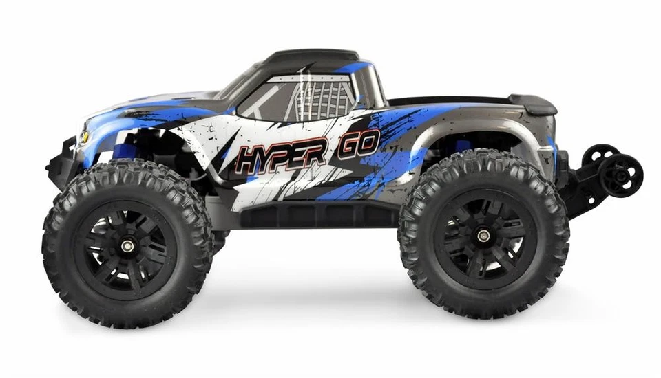 AMEWI / Hyper GO Monstertruck Spazzolato 4WD Con GPS 1:16 RTR Blu / 22602 - Immagine 3 di 4