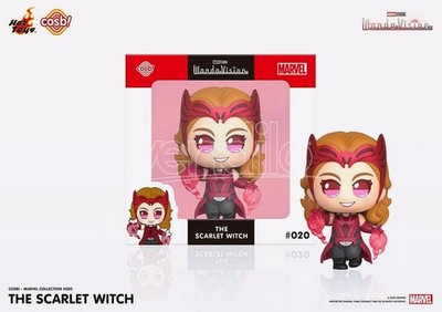 Wanda Vision -The Scarlet Witch Hot Toys Cosbi Bobble Head Figur 020 - 9 cm Groß