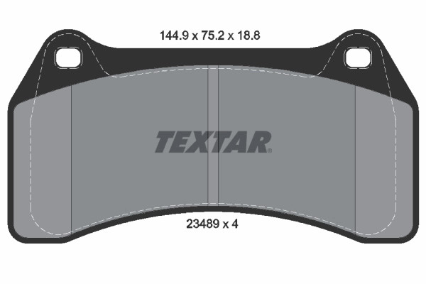 Plaquettes de frein Textar 2348901 finie la perte de freinage à chaud sur OE 02C2C24018